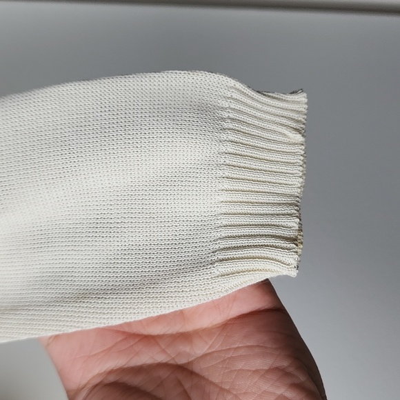 Vintage Versus Gianni Versace Sheer Knit Button Down Viscose Cardigan - Picture 4 of 9